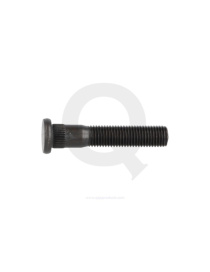 Pinnbult med splines QSP M12 x 1.5, 13mm
